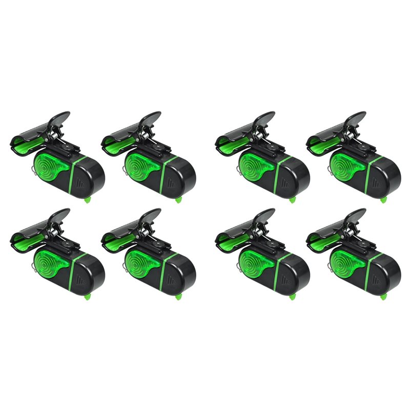 Bite Alarm - A06F-8PCS LED Işıklı Olta Isırığı Alarmları