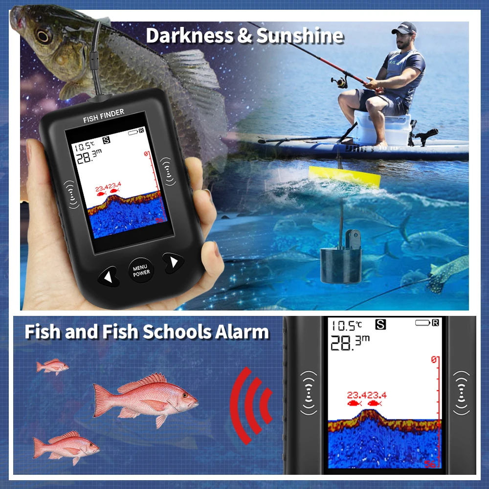 Erchang XF03 Balık Bulucular 4 - Fish Finder Transducer incelemesi ve fiyatı