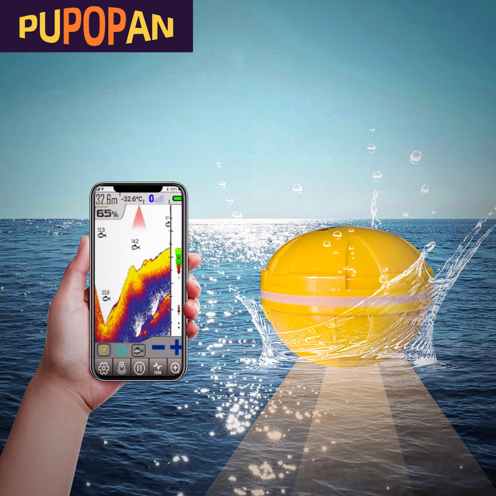 PUPOPAN 100 M Yepyeni Akıllı T - Fish Finder Transducer incelemesi ve fiyatı