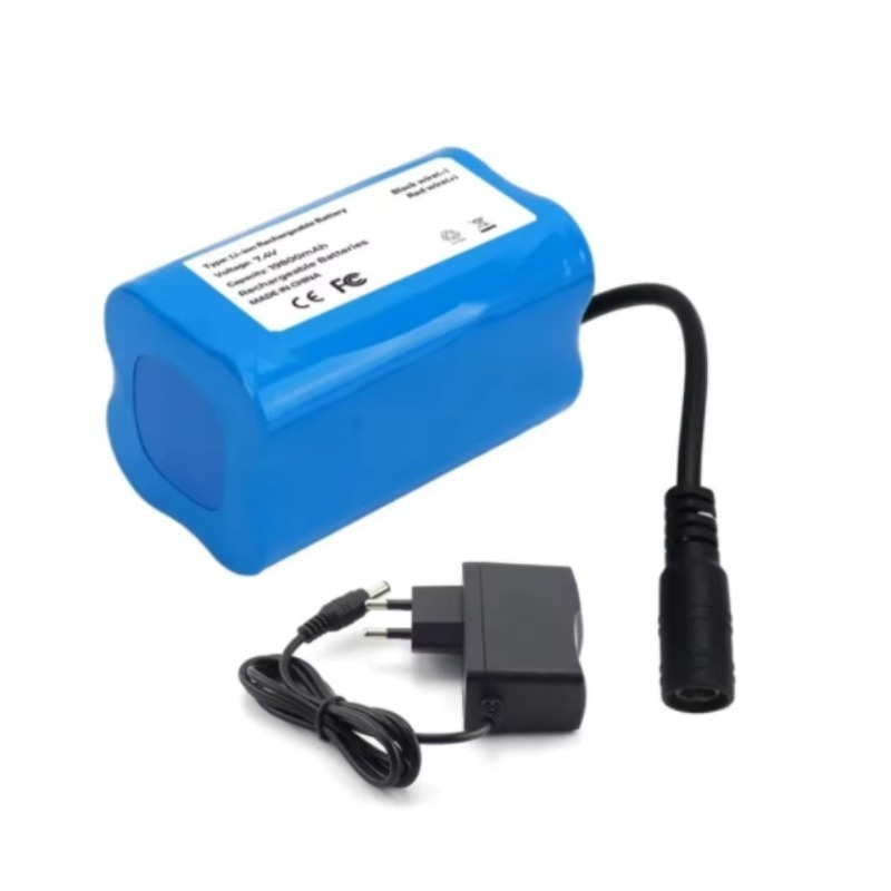 7.4V 19800mAh Pil, USB Şarj Ci - Fish Finder Charger incelemesi ve fiyatı