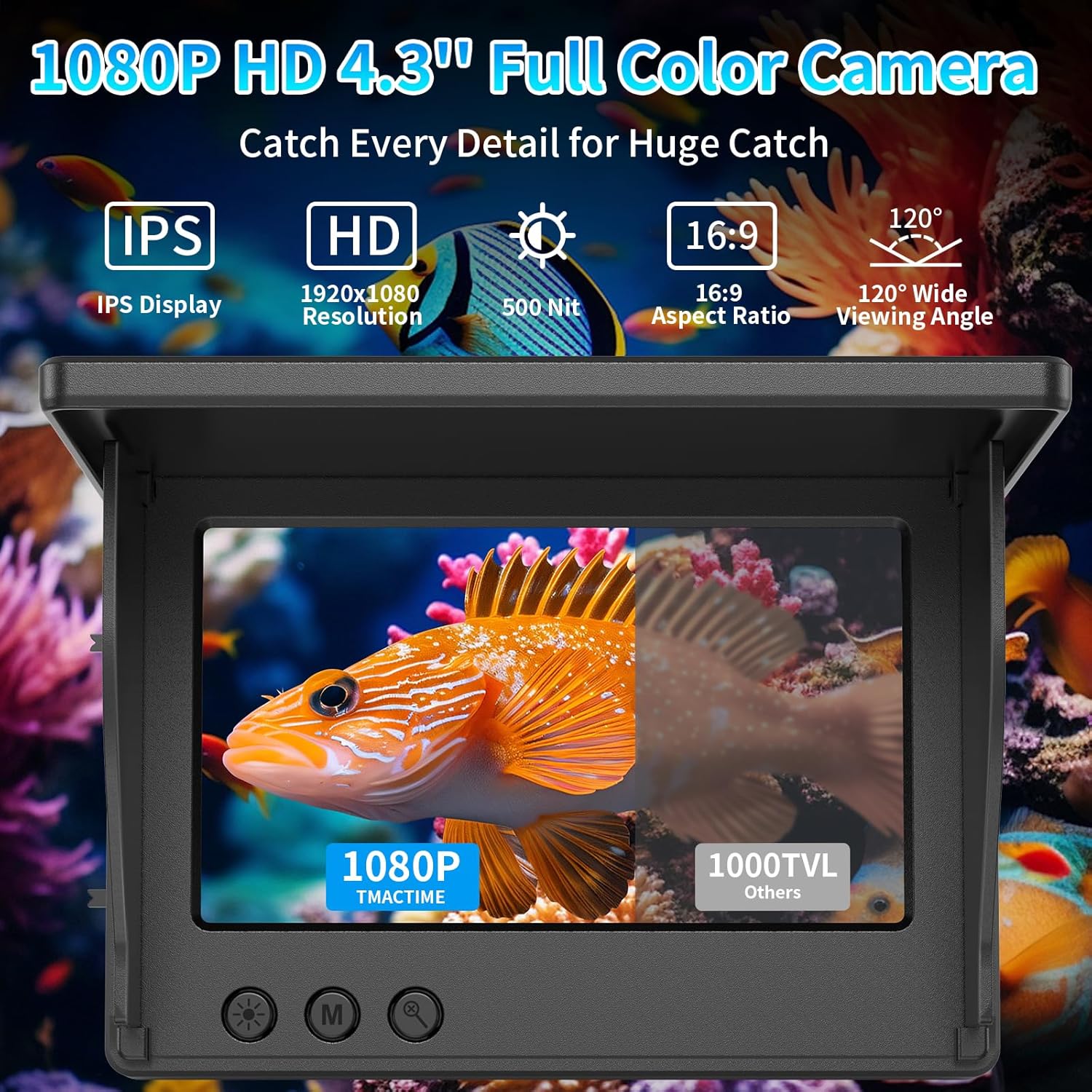 Su Altı Balıkçılık Kamerası 4. - Fishing Depth Finder incelemesi ve fiyatı